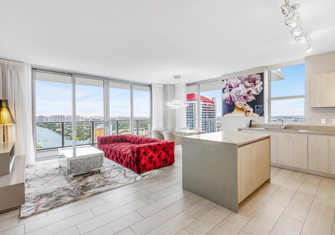 Hyde Beach House Three-Bedroom, Waterfront, Ocean And Intercostal View, Rooftop Pool, 5 Min Walk To Beach Hollywood Extérieur photo