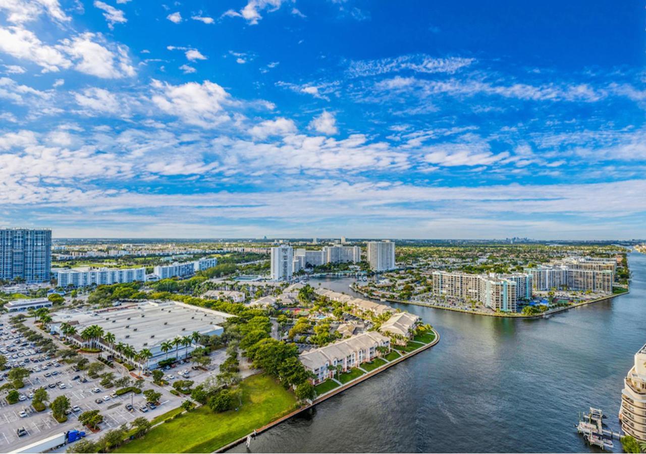 Hyde Beach House Three-Bedroom, Waterfront, Ocean And Intercostal View, Rooftop Pool, 5 Min Walk To Beach Hollywood Extérieur photo